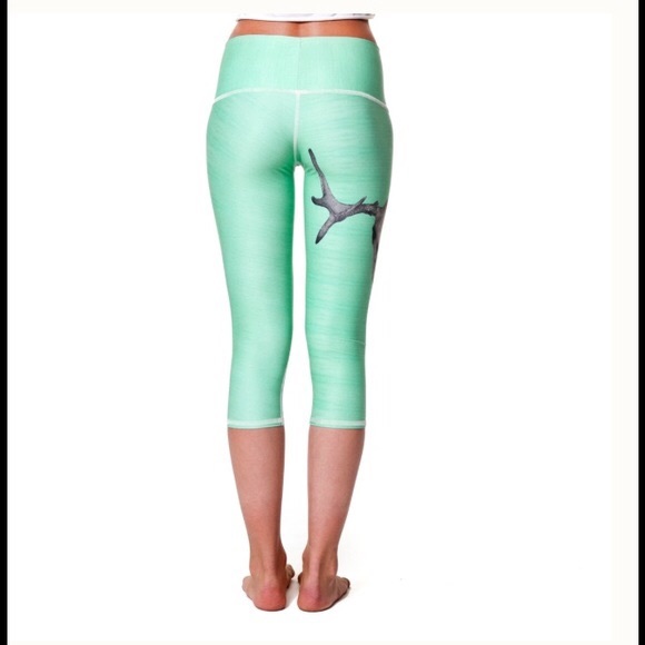 Teeki “Deer Medicine Goddess Capri Teal” - Picture 2 of 4